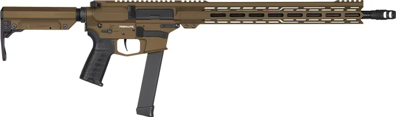 CMMG RIFLE RESOLUTE MKGS 9MM 16.1" 32RD ARMOR BRON... - Complete Rifle - view 1