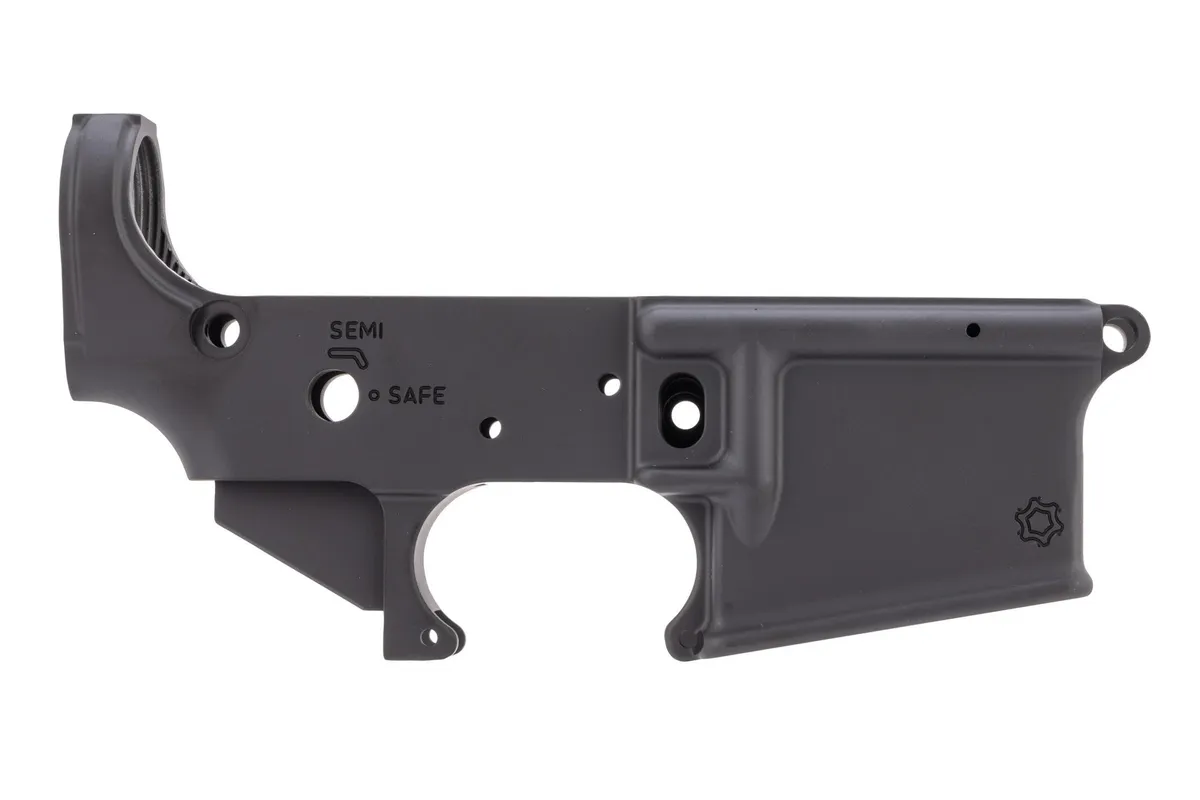 CMMG MK4 .223 Remington AR Lower, Black - 55CA102AB - Lower Receiver for AR-15 - view 1