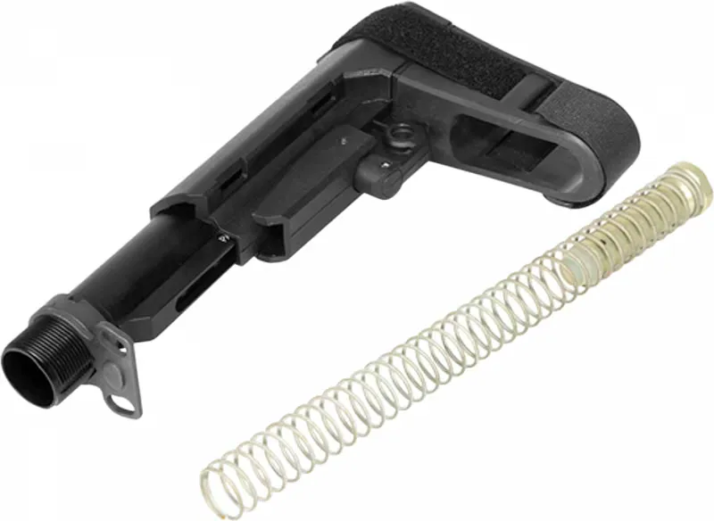 CMMG RipBrace Standard Receiver Extension and Brace Kit, Black - 55CA9F7 - Stock & Brace for AR-15 - view 1