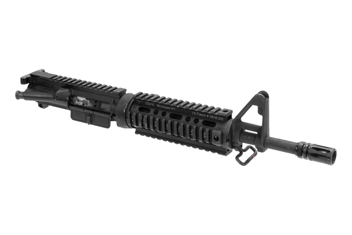 Colt 11.5" Complete Upper w/ FSB and Doublestar 7" Quad Rail - USED - POLICE TRADE IN - Upper Receiver for AR-15, vista 1