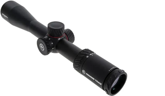 Crimson Trace Brushline Pro Rifle Scope 3-12x42mm 30mm Tube Second Focal Plane CT Custom BDC PRO Reticle MOC Coating Black - Rifle Scope, vista 1