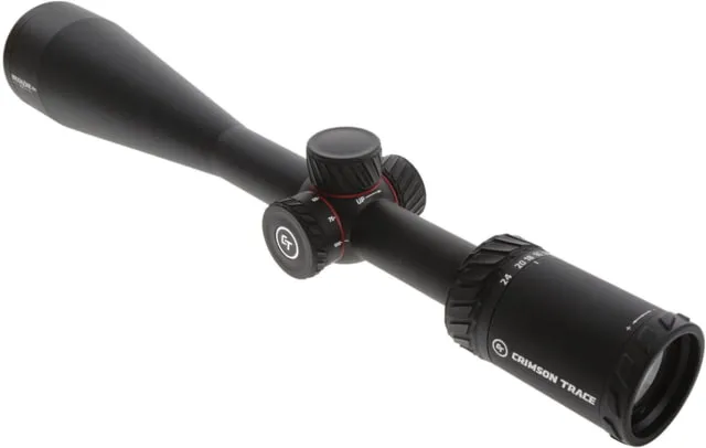 Crimson Trace Brushline Pro Rifle Scope 6-24x50mm Second Focal Plane 1in Tube CT Custom BDC PRO Reticle MOC Coating Black - Rifle Scope, vista 1