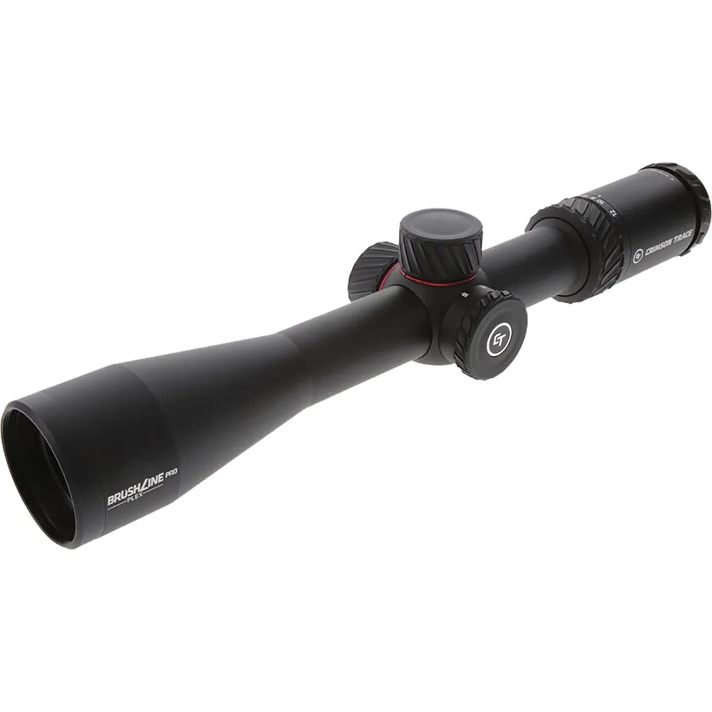 Crimson Trace Brushline Pro Riflescope 3-12x42 30mm Plex Reticle - Rifle Scope, vista 1