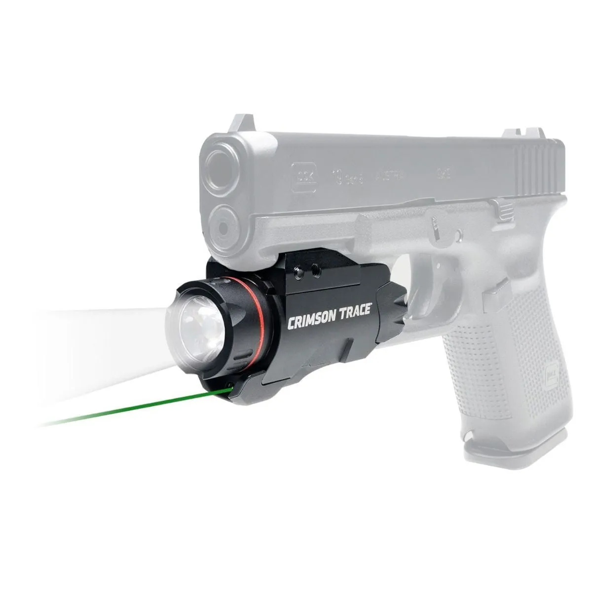 Crimson Trace CMR-207G Rail Master Pro Universal Green Laser Sight and Tactical Light - 400 Lumens - Light - view 1