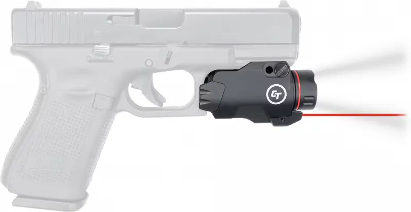 Crimson Trace CMR207 Railmaster Red Laser Black - Laser, vista 1
