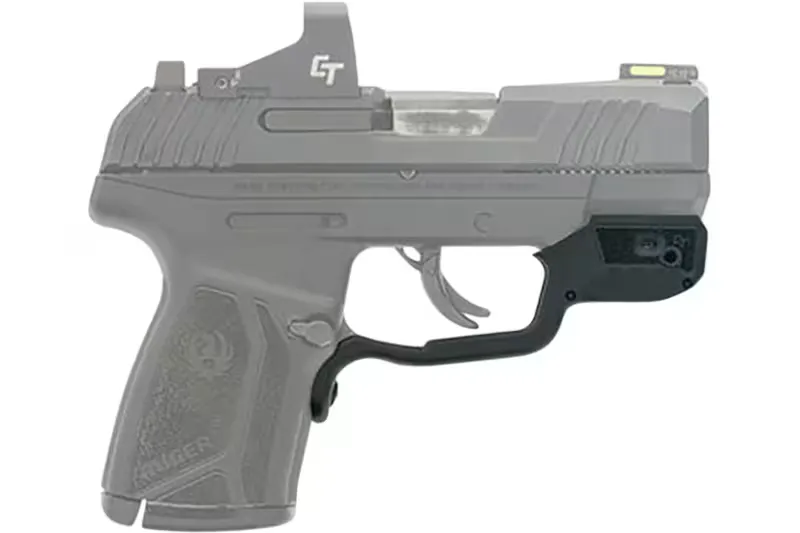 Crimson Trace Corporation Laserguard, Fits Ruger Max9, Green Laser, Black - Laser, vista 2
