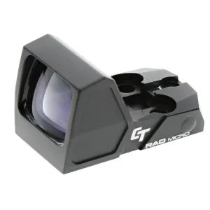 Crimson Trace Corporation RAD Micro, Green Dot, Compact Open Reflex Sight, Black, 5 MOA - Optic - view 1
