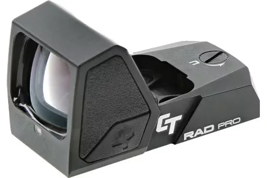 Crimson Trace Corporation RAD Pro, Green Dot, Open Reflex Sight, Black, 5 MOA - Optic - view 1