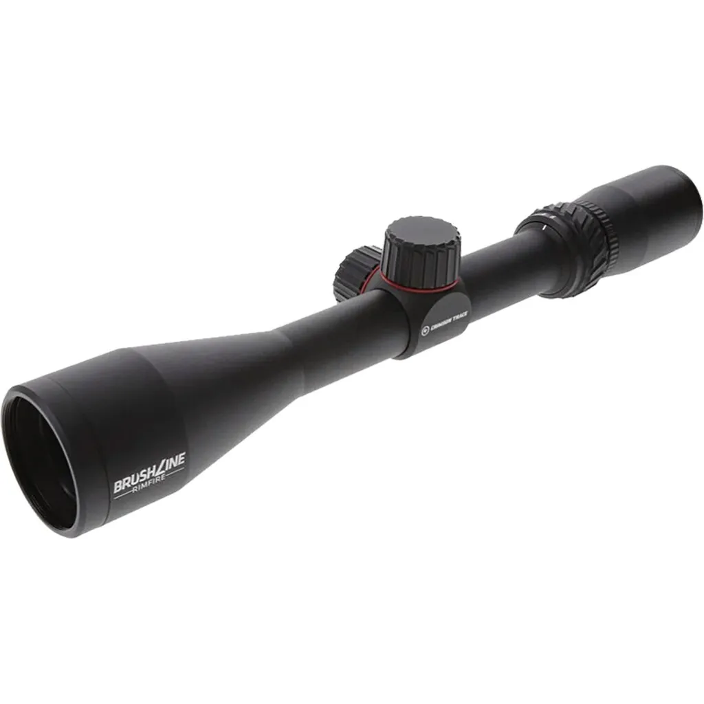 Crimson Trace Brushline Pro 3-9x40 Riflescope - Plex Reticle - Rifle Scope, vista 1