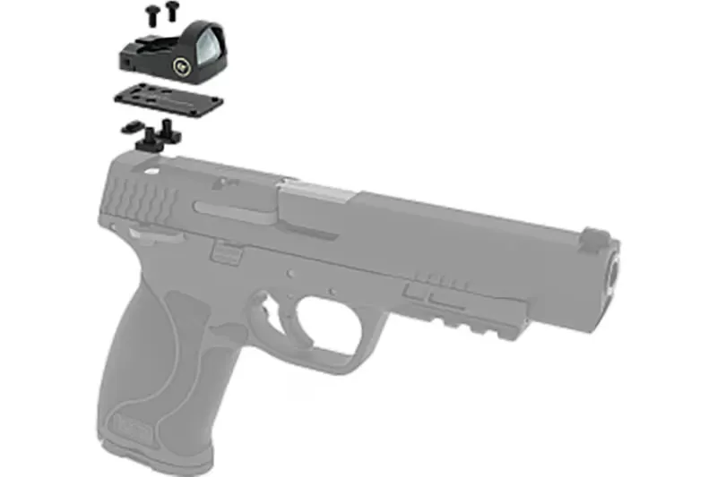 Crimson Trace CTS-1520 Red Dot Combo Kit 5 MOA w/ Mounting Kit - 01-30000201 - Optic - view 1