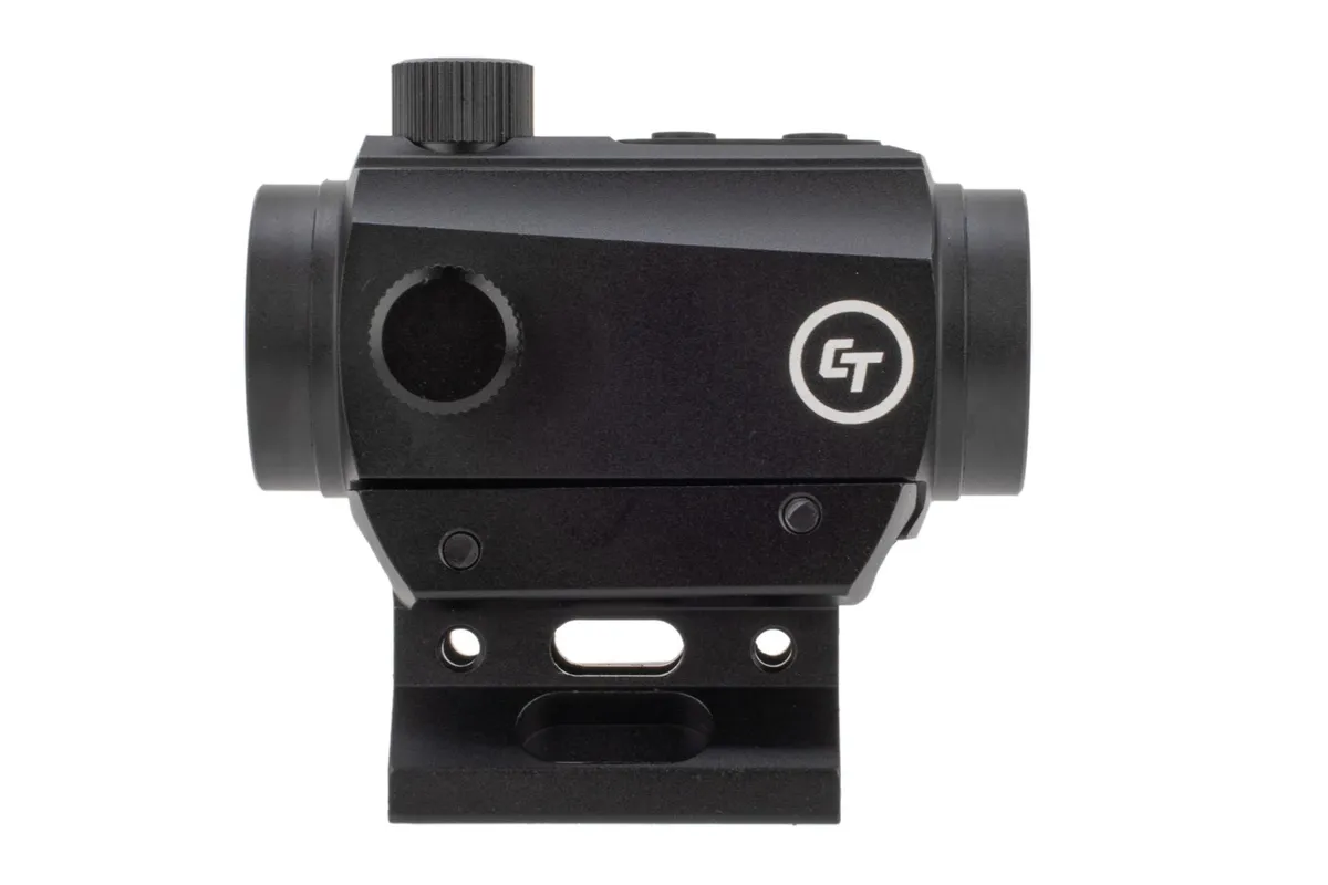 Crimson Trace CTS-25 Compact 4.0 MOA Red Dot Sight - M1913 Low Profile Picatinny Footprint, 6061 Series Aluminum - 01-02030 - Optic - view 2