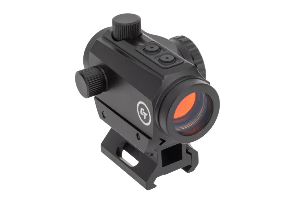 Crimson Trace CTS-25 Compact 4.0 MOA Red Dot Sight - M1913 Low Profile Picatinny Footprint, 6061 Series Aluminum - 01-02030 - Optic - view 1