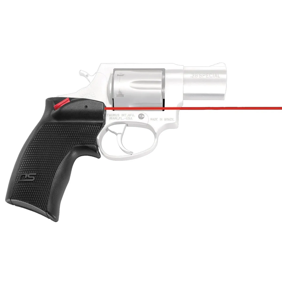 Crimson Trace Defender Series Accu-Guard Laser Sight for S&W J-Frame Round Butt and Taurus Small Frame Revolvers - DS124 - Laser - view 1