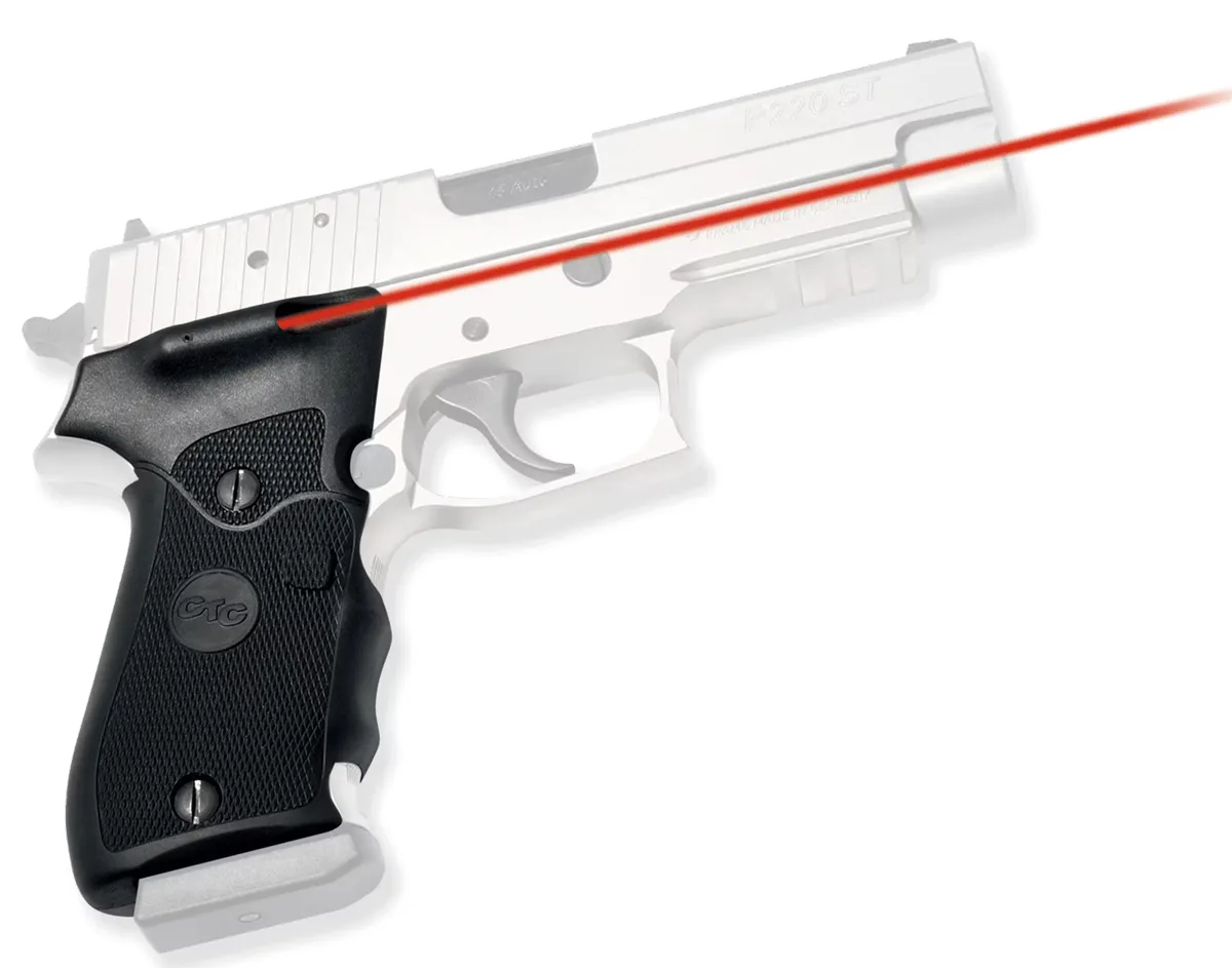 Crimson Trace Dual Side Activation Laser Grip for Sig Sauer P220 Pistols, Black - LG-320 - Laser - view 1
