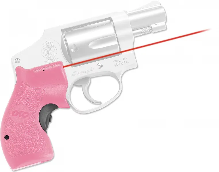 Crimson Trace Front Laser Grip for S&W J Frame Compact Revolver, Pink - LG105PINK - Laser - view 2