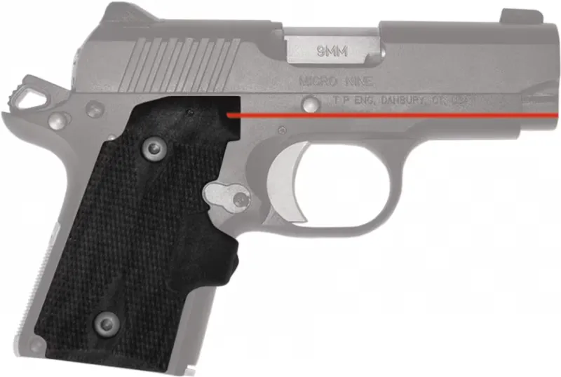 Crimson Trace Front Replacement Laser Grip for Kimber Micro 9 Pistol, Black - LG409 - Laser - view 2