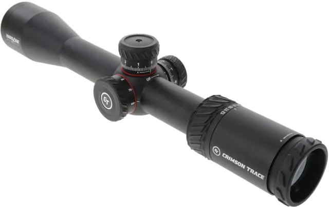 Crimson Trace Hardline Rifle Scope 3-12x42 30mm Tube Second Focal Plane CT Custom MR1-MIL Reticle MOC Coating Black - Rifle Scope, vista 1