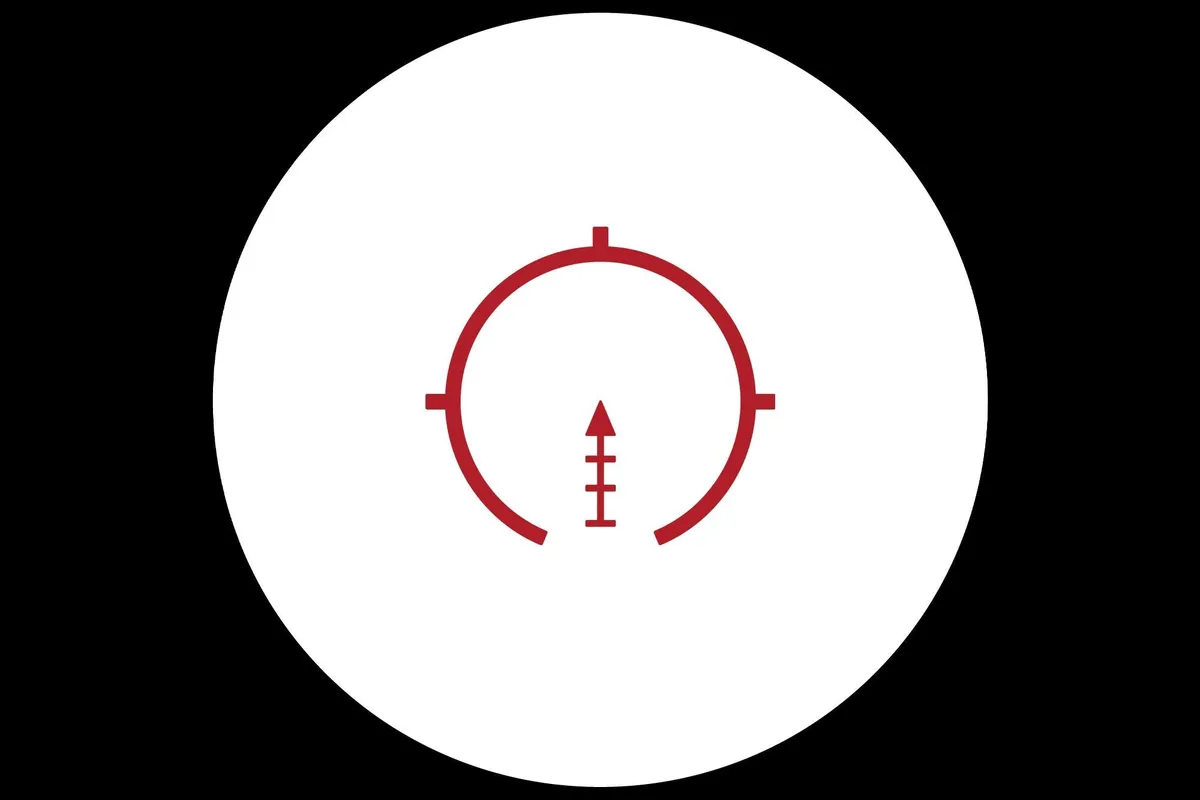Crimson Trace Illuminated 3.5x Battlesight - Rifle Scope, vista 2