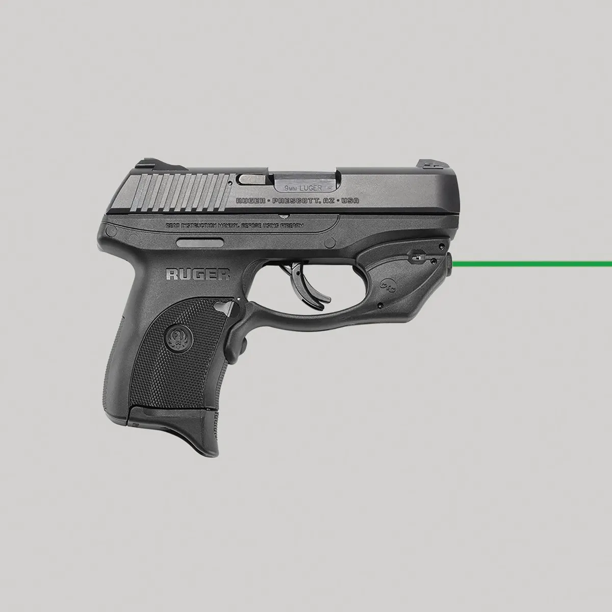 Crimson Trace Laserguard Green Laser Sight for Ruger EC9s, LC9 Pistols - LG416G - Laser - view 2