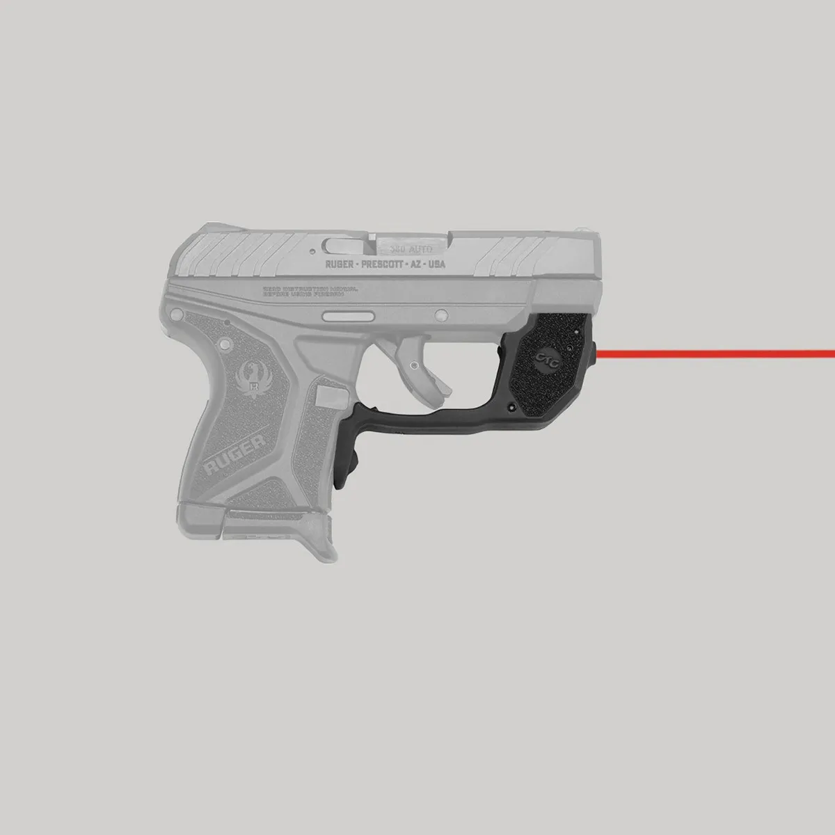Crimson Trace Laserguard Green Laser Sight for Ruger LCP II Pistols - LG497G - Laser - view 1