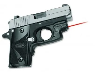Crimson Trace Laserguard Laser Sight for Sig Sauer P238 and P938 Pistols - LG492G - Laser, vista 1