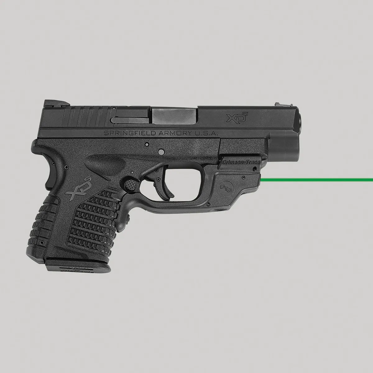 Crimson Trace Laserguard Laser Sight for Springfield Armory XD-S 3.3 and 4 Pistols - LG469G - Laser - view 3
