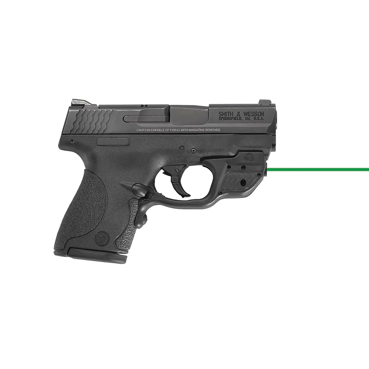 Crimson Trace Laserguard Laser Sight for S&W 9mm and 40 Pistols - LG489G - Laser - view 2