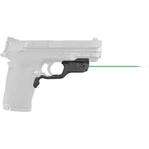 Crimson Trace Laserguard Laser Sight M&P 380 Shield EZ Green Laser Polymer Black - Laser, vista 1