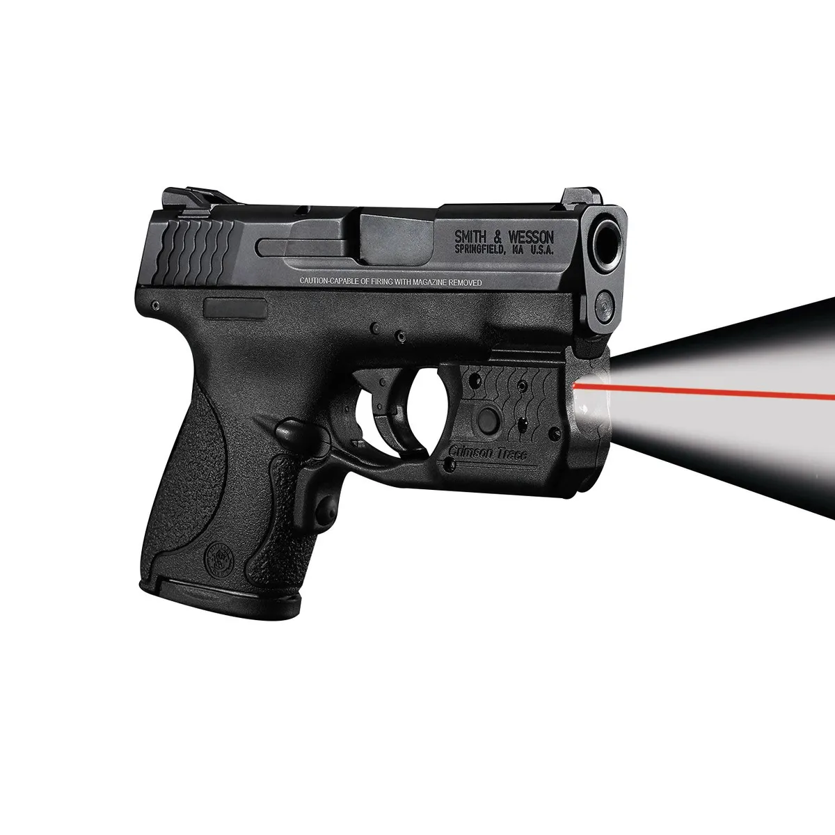 Crimson Trace Laserguard Pro Laser Sight and Tactical Light for Springfield Armory XD-S Pistol - LL802 - Light - view 3