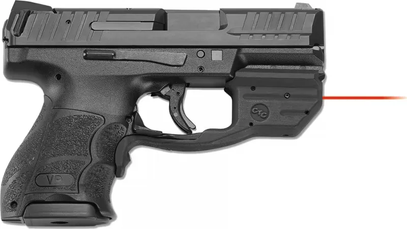 Crimson Trace LG499 Laserguard  5mW Red Laser with 633nM Wavelength & 50 ft Range Black Finish for HK VP9, VP40, VP9SK - Laser - view 2