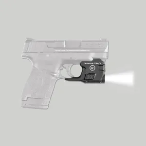 Crimson Trace Lightguard 100 lm White LED Tactical Weapon Light, Black for S&W 9mm and 40 Pistols - LTG770 - Light, vista 1