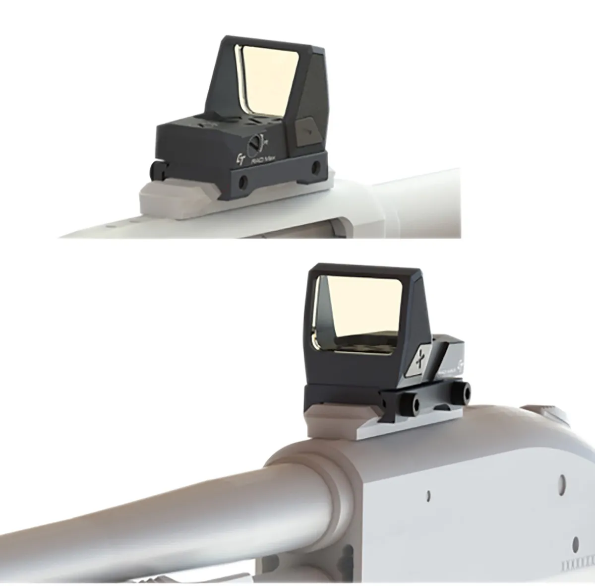 Crimson Trace Rad Max Open Reflex Sight 3.25 MOA Dot Picatinny Mount - Optic - view 1