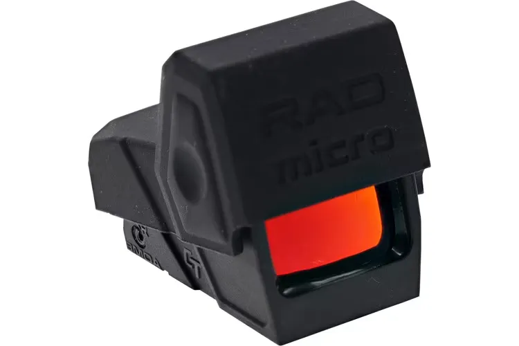 Crimson Trace RAD Micro Pro Carbon Reflex Red Dot Sight 1x 3 MOA Dot Matte Black - Optic, vista 1