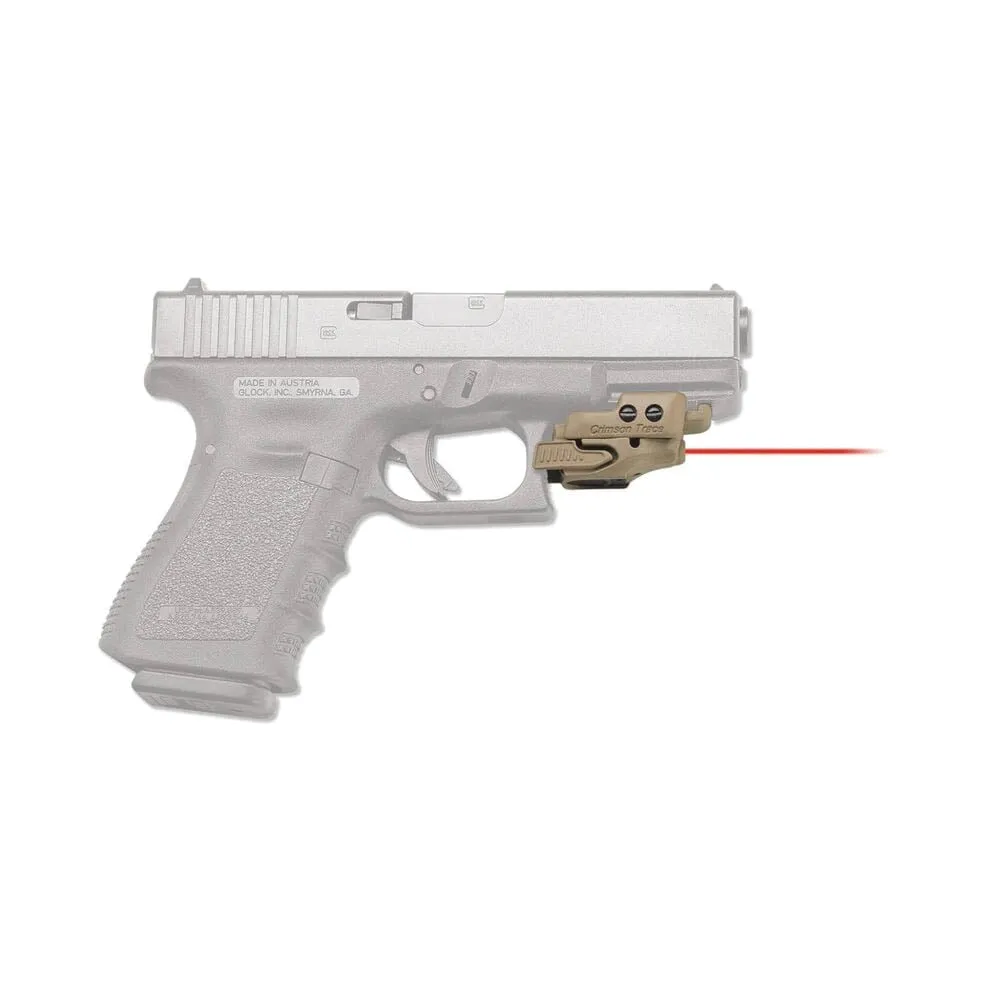 Crimson Trace RailMaster CMR-201 CTAN Red Laser Sight - Precision Red Laser for Tactical Use - 01-3610-1 - Laser, vista 1