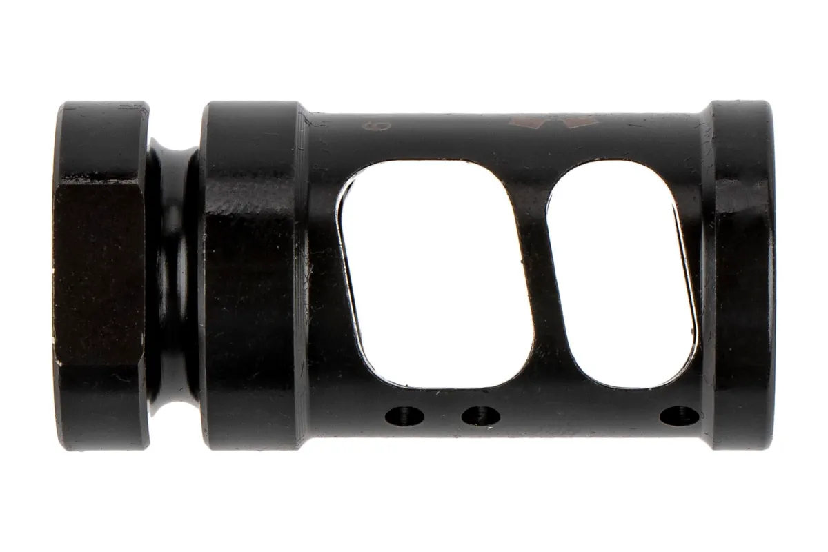 Cross Machine Tool 9mm Mini Combat Recoil Compensator - 1/2x28 - Muzzle Device for AR-15 - view 2