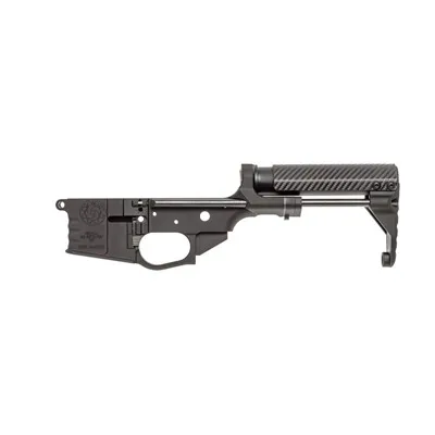 Cross Machine Tool Integrated Stripped Lower Receiver System For Ar-15 - Ar-15 Pdw Integrated Stripped Lower Receiver System Black - Lower Receiver for AR-15 - view 1