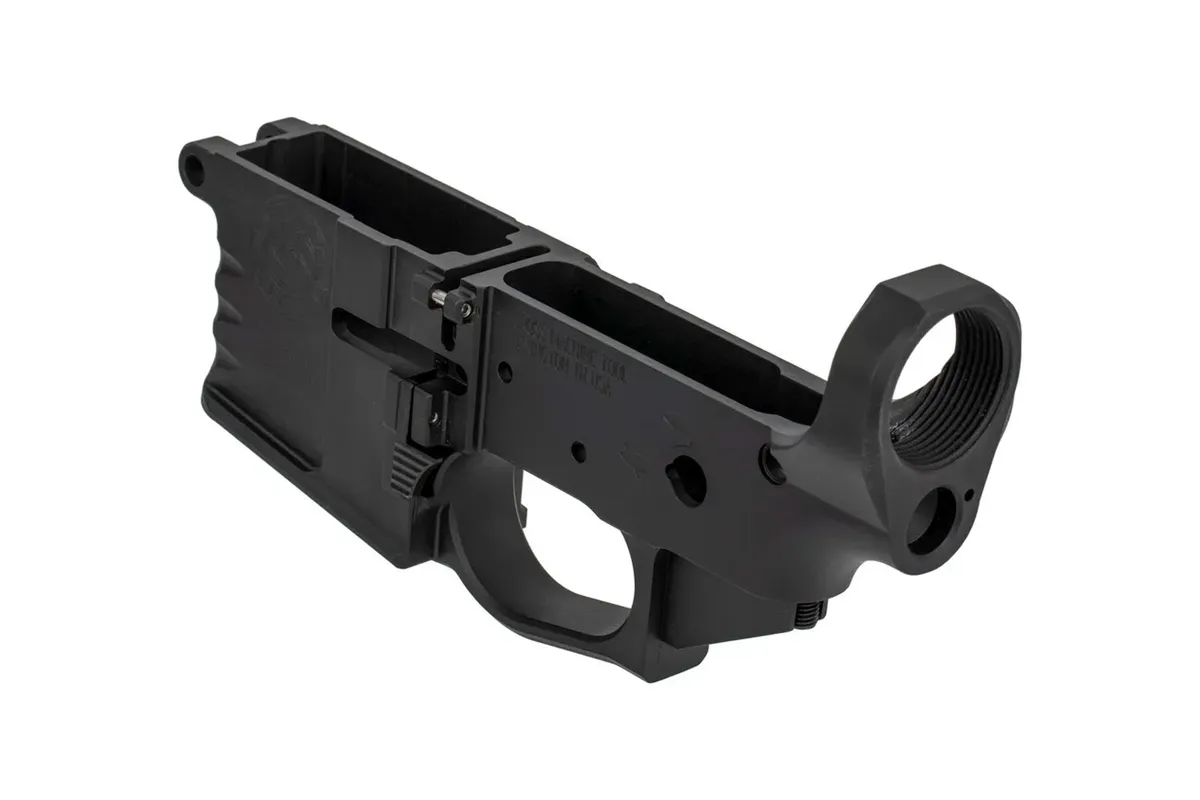 Cross Machine Tool UHP15A Ambidextrous Billet AR-15 Stripped Lower Receiver - Lower Receiver for AR-15 - view 2
