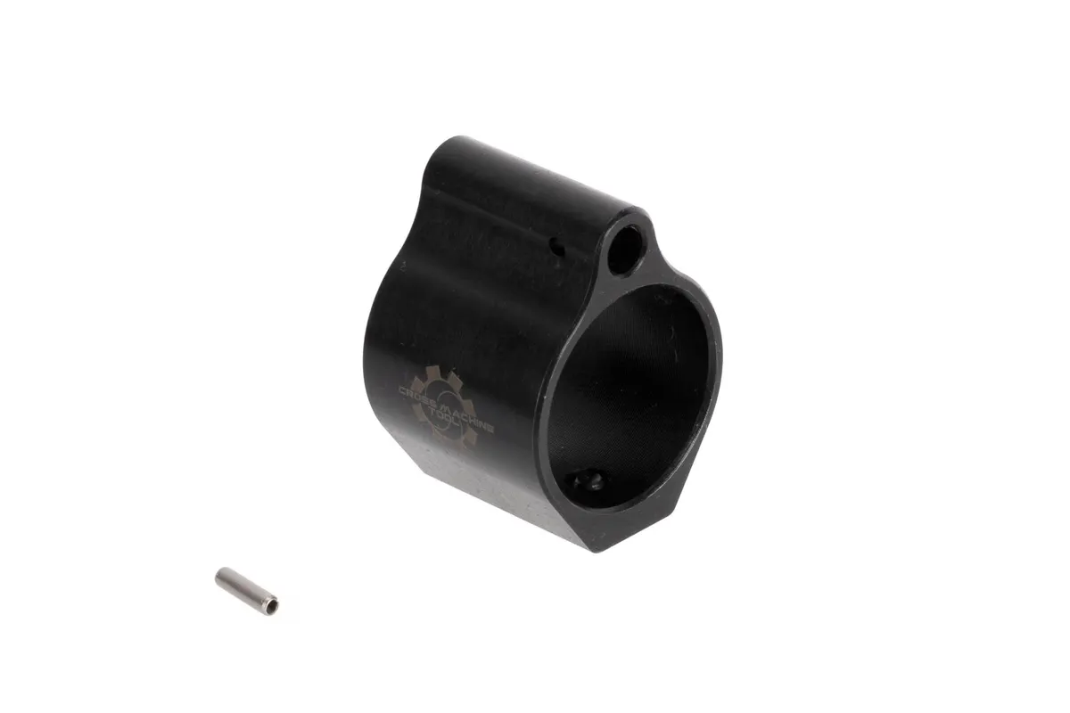 Cross Machine Tool J.a.g. Gas Block - .875" - Set Screw Style - Gas Block for AR-15, vista 1