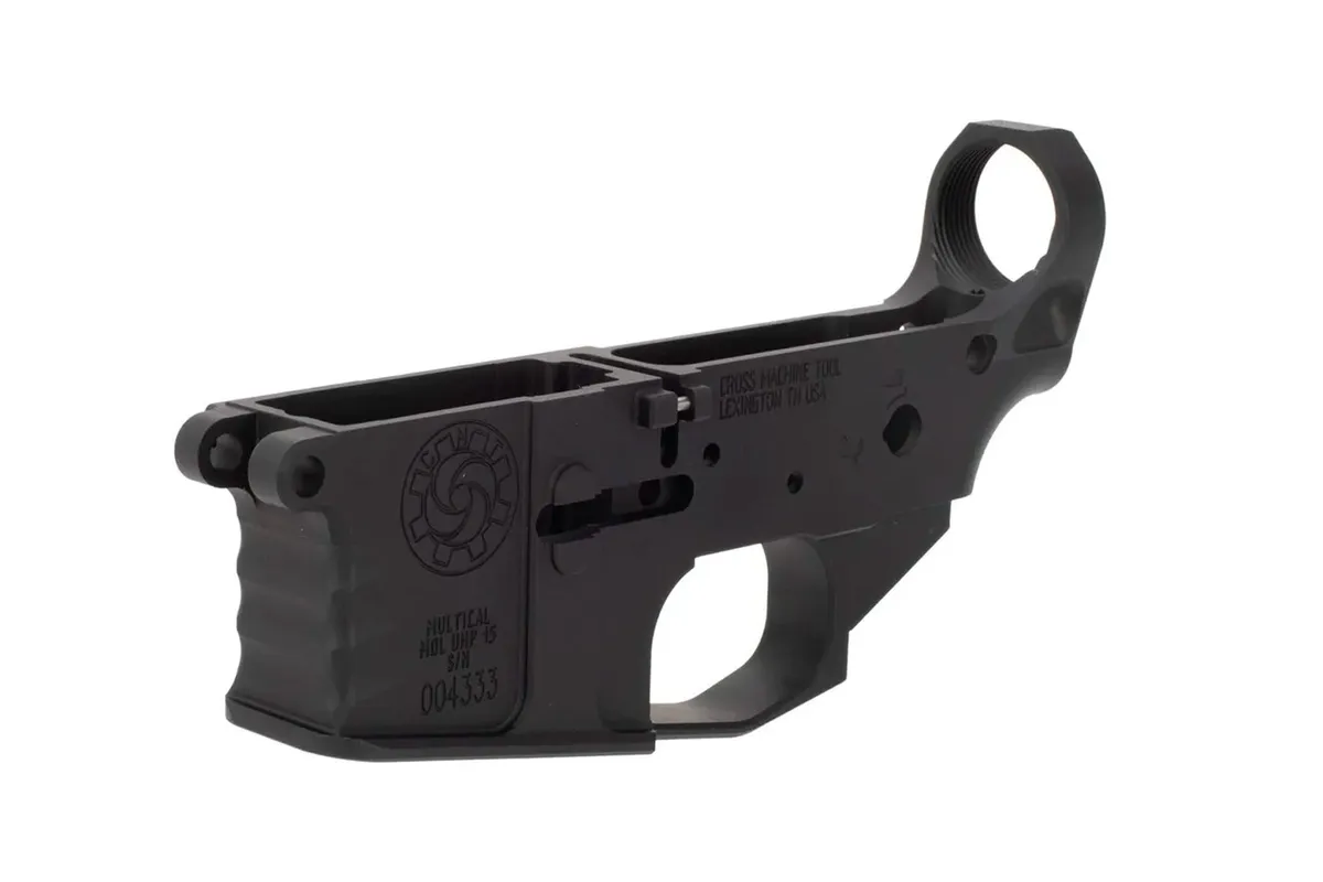 Cross Machine Tool Uhp15 Billet Ar-15 Stripped Lower Receiver - Lower Receiver for AR-15 - view 1