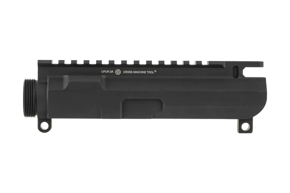 Cross Machine Tool Upur-3a Billet Ar-15 Side Charging Upper Receiver - Slick Side - .458 Socom Compatible - Upper Receiver for AR-15 - view 3