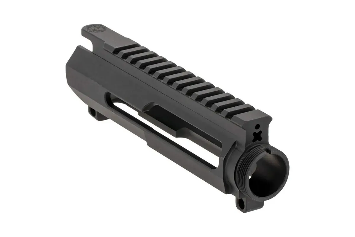 Cross Machine Tool Upur-3a Billet Ar-15 Side Charging Upper Receiver - Slick Side - .458 Socom Compatible - Upper Receiver for AR-15 - view 1