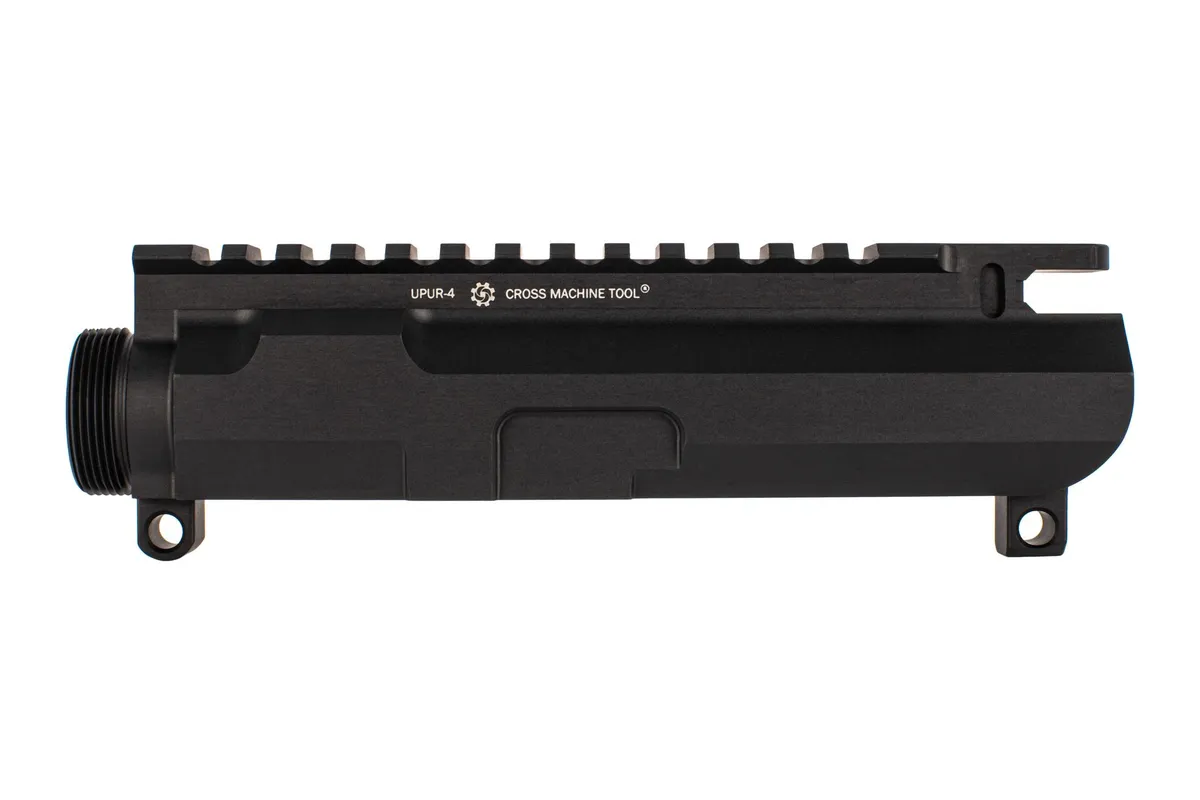 Cross Machine Tool Upur-4 Billet Ar-15 Upper Receiver - Slick Side - Upper Receiver for AR-15 - view 2