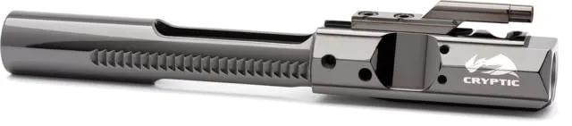 Cryptic Coatings Cryptic AR10 Steel Bolt Carrier Mystic Black - Bolt Carrier Group for AR-15, vista 1