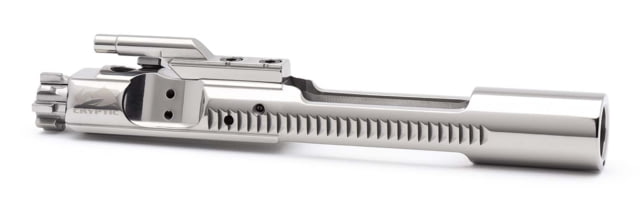 Cryptic Bolt Carrier Group BCG - Complete .223/5.56/.300 AAC Blackout Left Hand Mystic Silver - Bolt Carrier Group for AR-15, vista 1