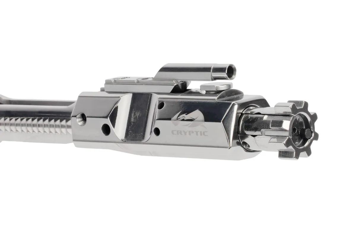 Cryptic Coatings DPMS .308 Bolt Carrier Group - Mystic Silver - Bolt Carrier Group for AR-15, vista 5