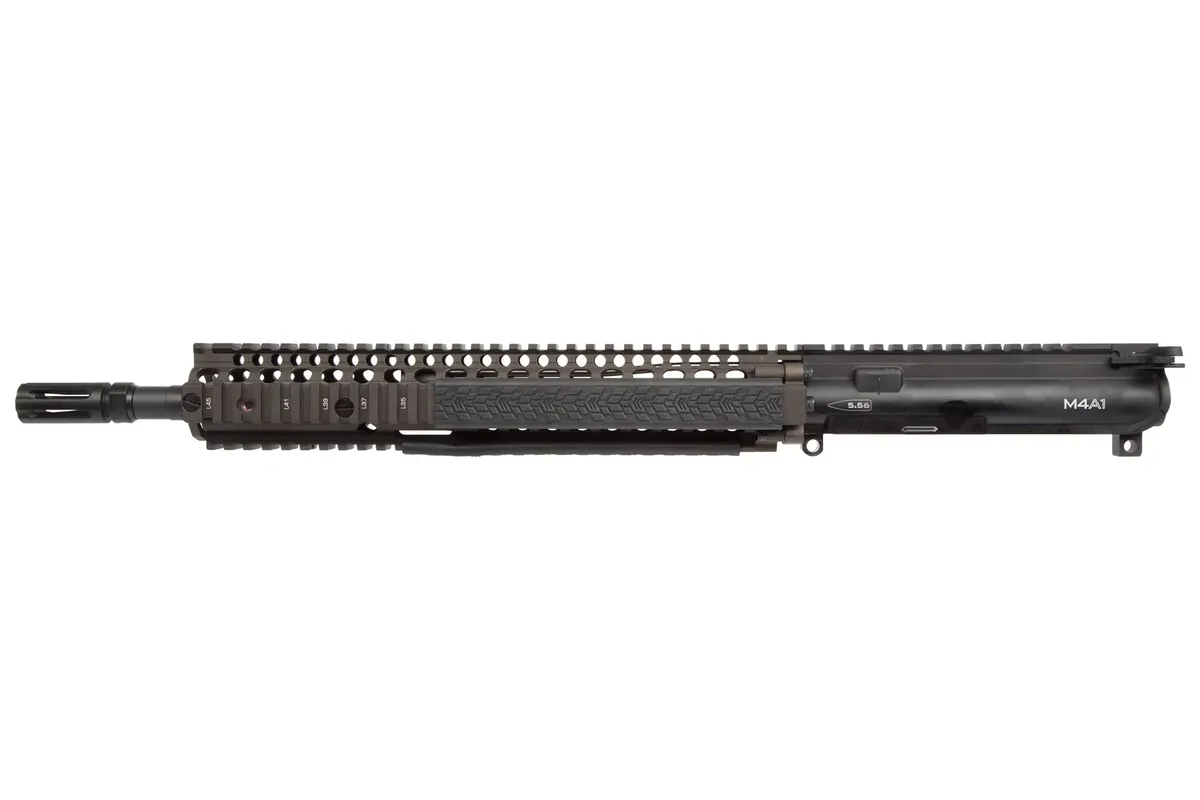 Daniel Defense 14.5" 5.56 M4a1 Ar-15 Complete Upper - Flat Dark Earth - Upper Receiver for AR-15, vista 1
