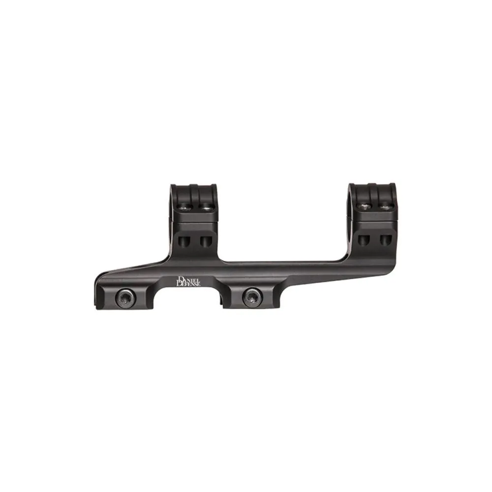 Daniel Defense 30mm 6061 T6 Aluminum 1-Piece Double Ring Scope Mount, Hardcoat Anodized Black - 047-07146 - Optic Mount - view 2