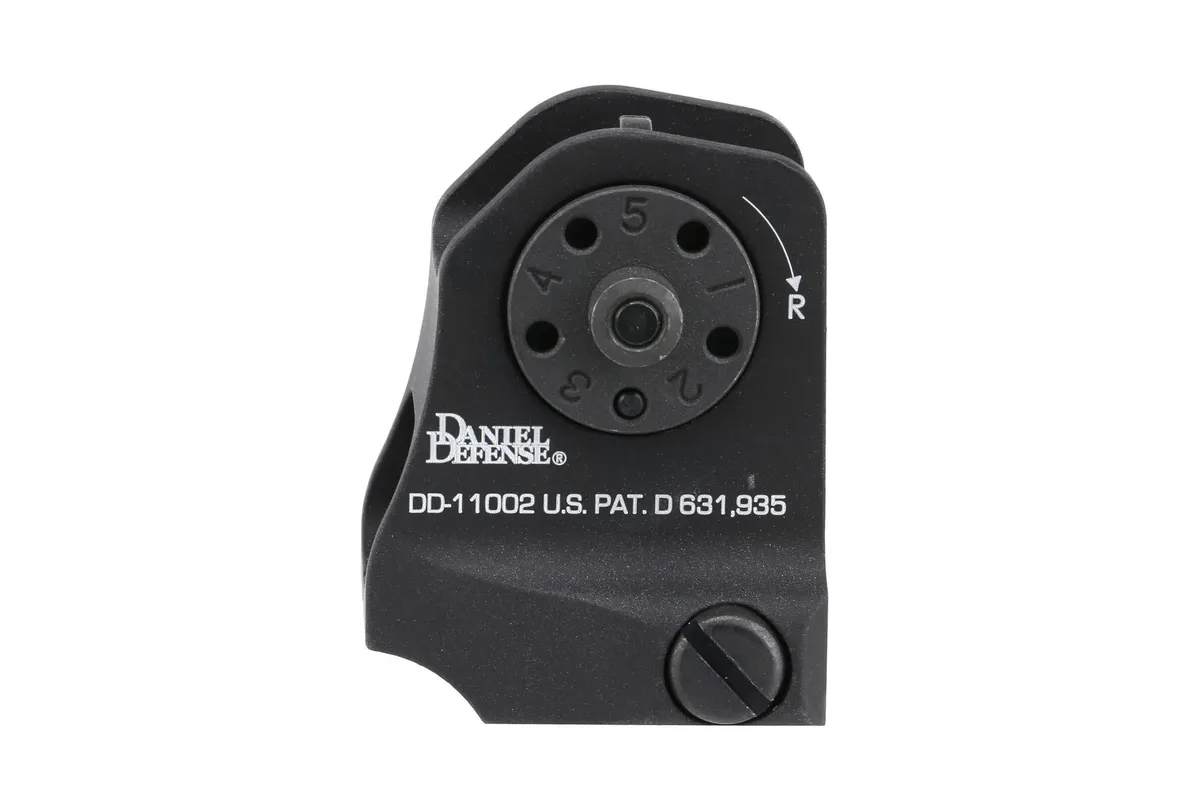 Daniel Defense Ar-15 Fixed Adjustable A1.5 Backup Rear Sight Black - Rear Sight for AR-15 - view 2