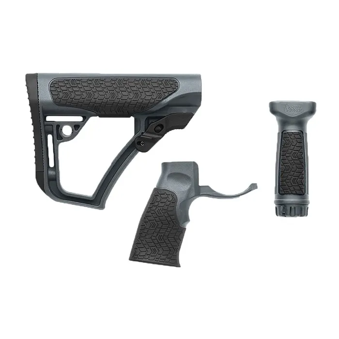 Daniel Defense AR-15 Furniture Set Tornado Gray - Stock & Brace for AR-15 - view 1