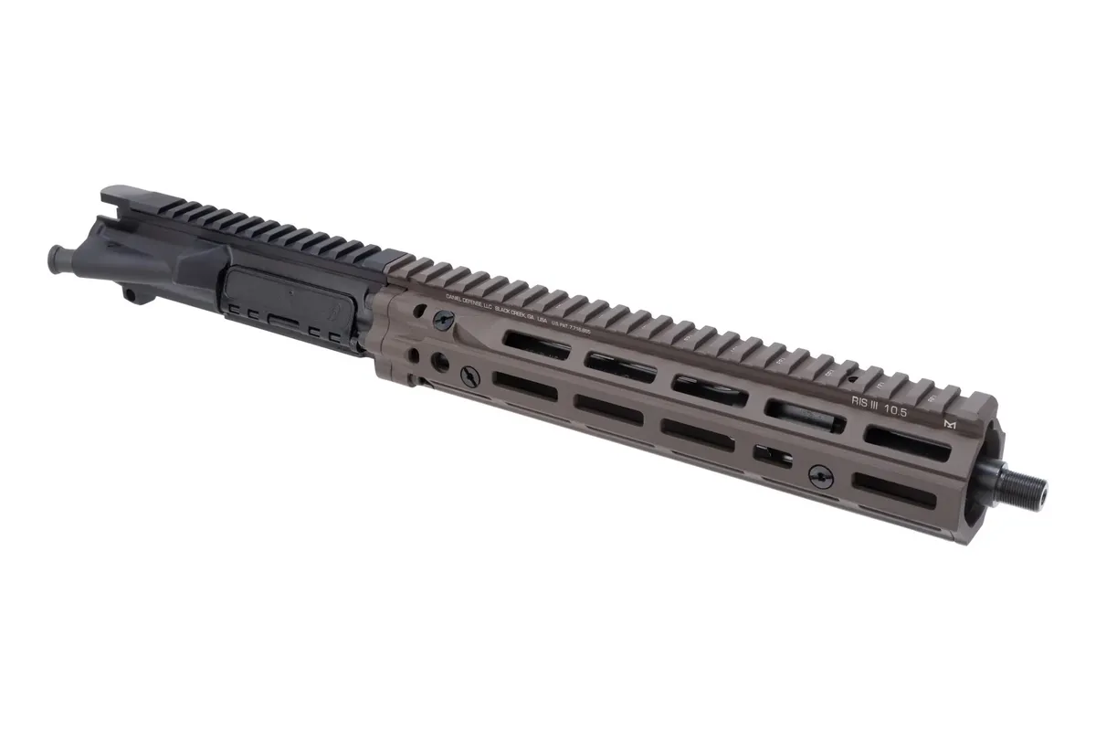 Daniel Defense DD4 FDE RIII Barreled Upper Receiver - 11.5" - Primary Arms Exclusive - Upper Receiver for AR-15, vista 1